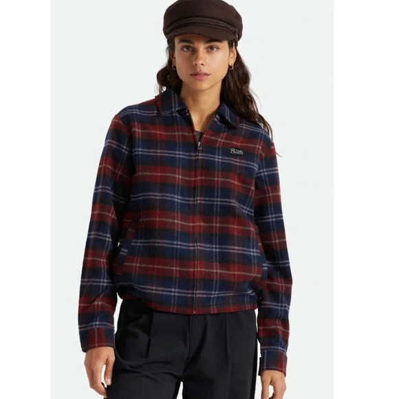 Brixton Jackets & Blazers - Brixton Utopia Cordovan Bomber Jacket